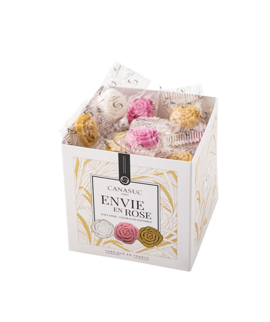 Sucre en forme de rose - "Envie de Rose"