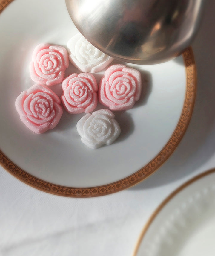 Sucre en forme de rose - L'Envie en Rose