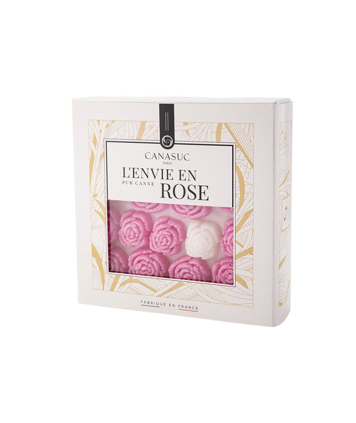 Sucre en forme de rose - L'Envie en Rose