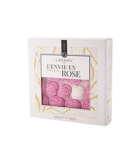 Sucre en forme de rose - L'Envie en Rose