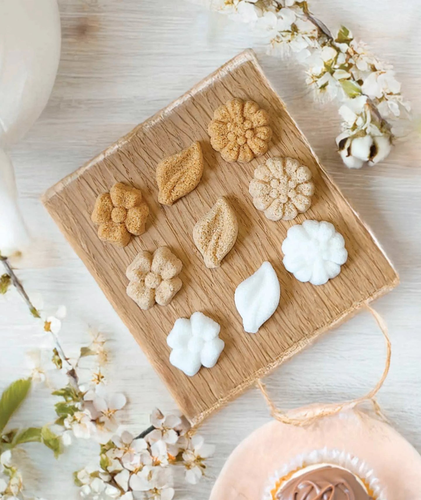 Douceur florale en sucre naturel