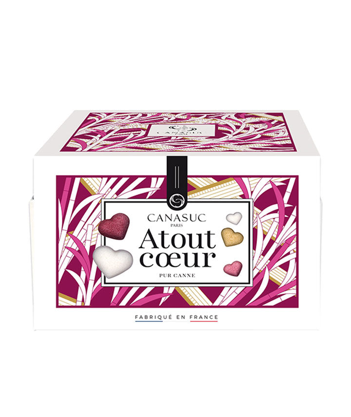 Coffret "Atout Cœur" - Sucres en forme de cœur Saint-Valentin