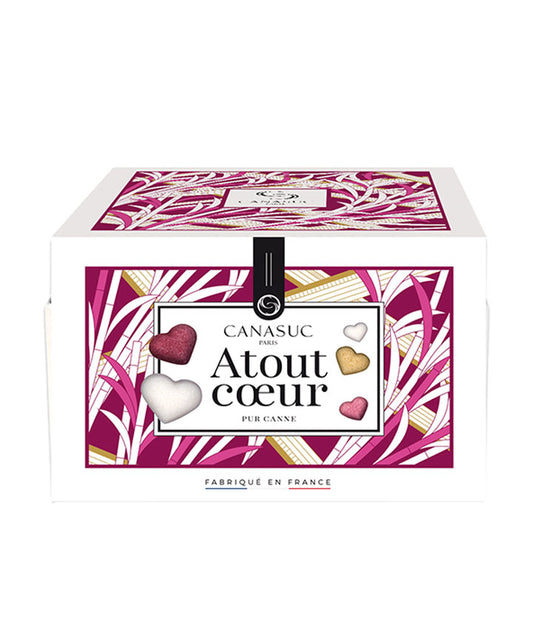 Coffret "Atout Cœur" - Sucres en forme de cœur Saint-Valentin