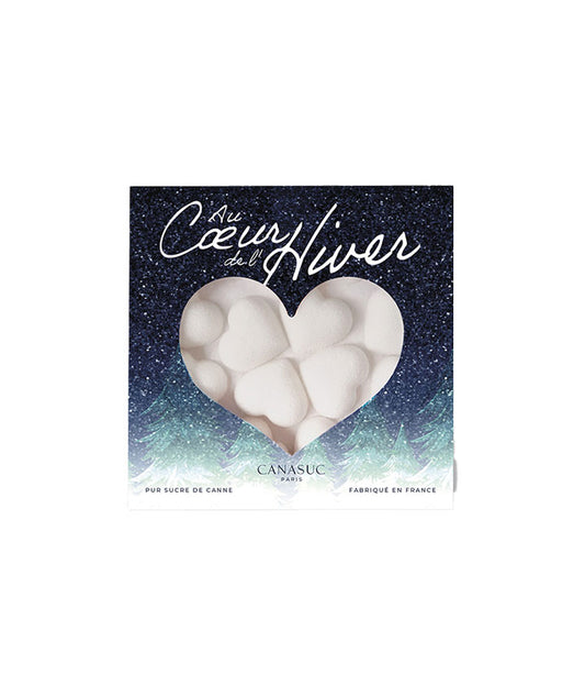 Coffret "Au cœur de l'hiver" - 32 sucres en forme de cœur