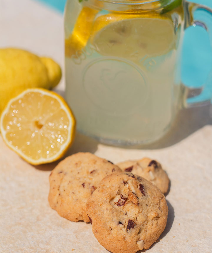 Cookies bio amandes et citron de menton