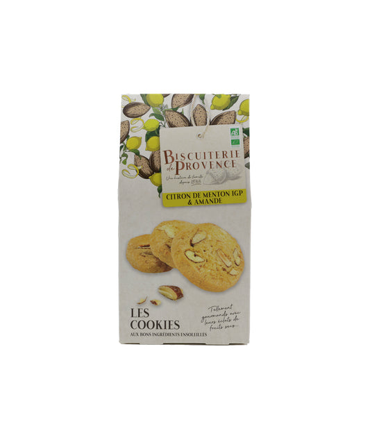 Cookies bio amandes et citron de menton