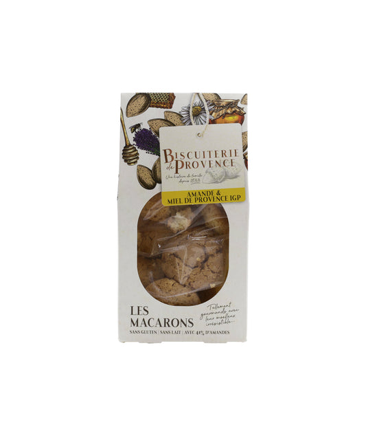 Macarons aux amandes et miel