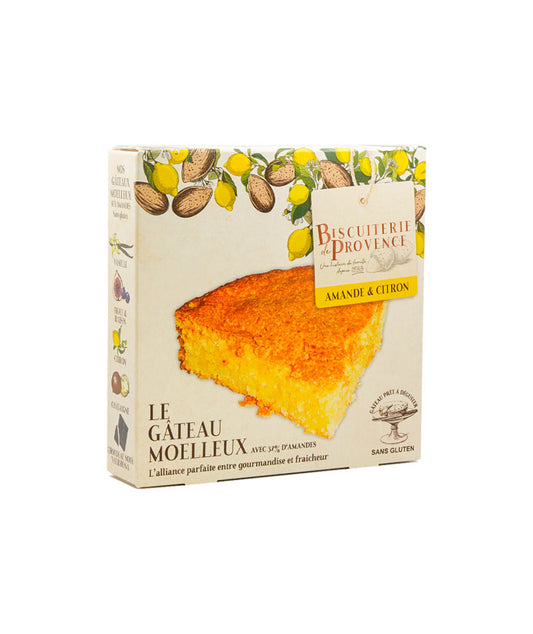 Gateau moelleux aux amandes et citron