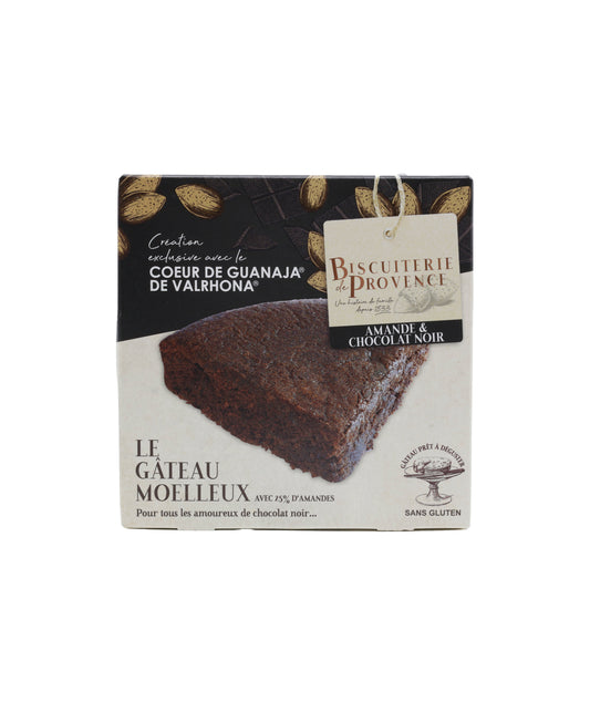Gateau aux amandes et chocolat Valrhona