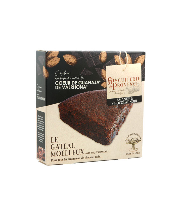Gateau aux amandes et chocolat Valrhona