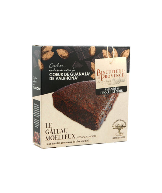 Gateau aux amandes et chocolat Valrhona