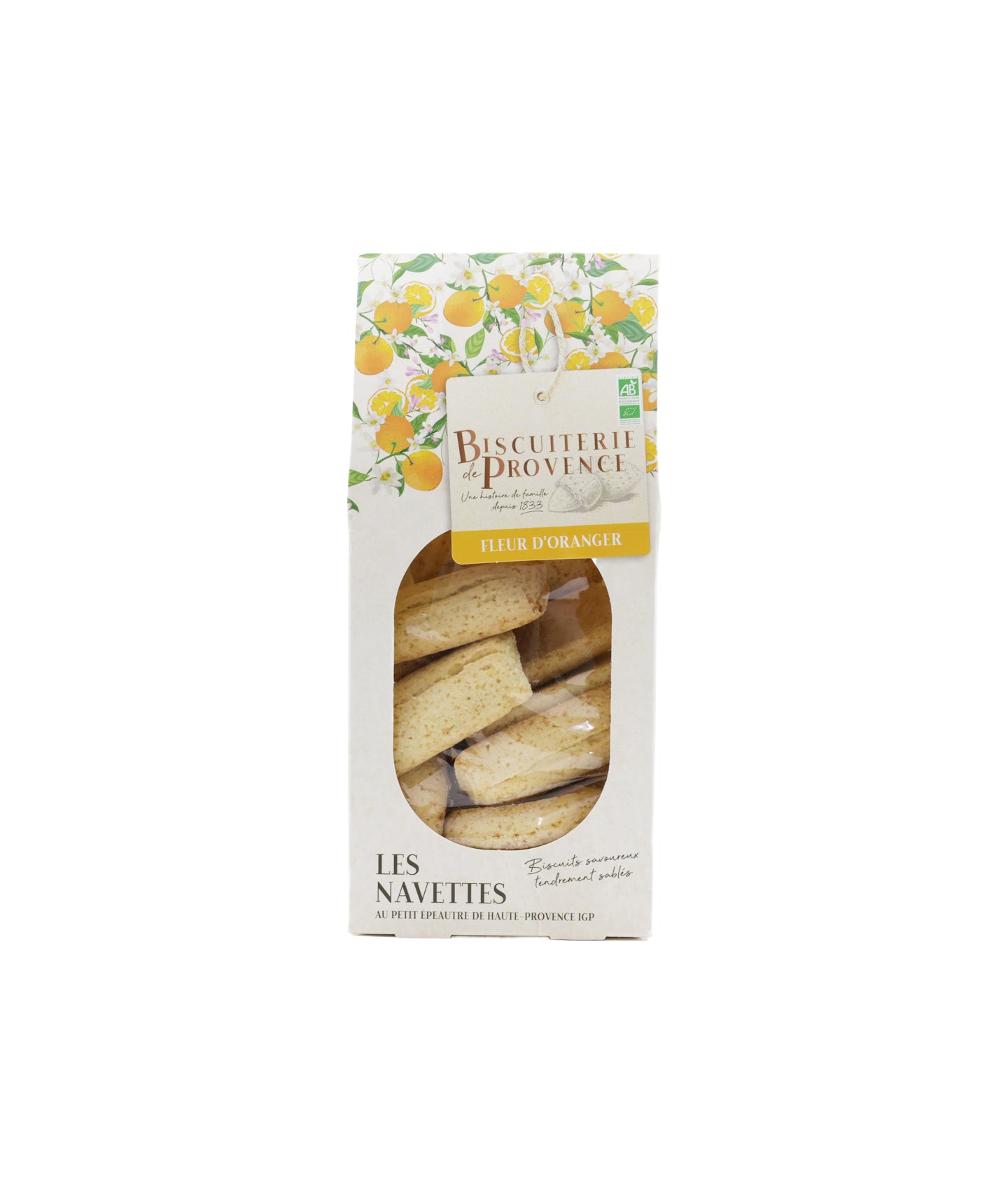 Navette bio a la fleur d'oranger