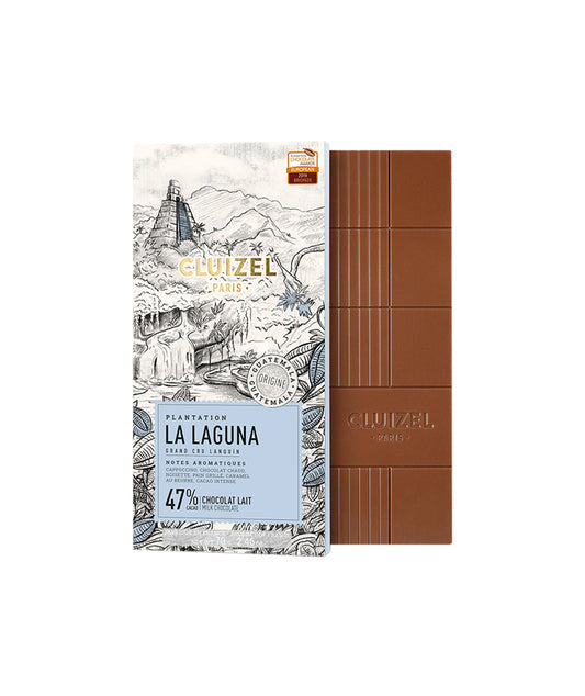 Tablette lait 47% plantation La Laguna