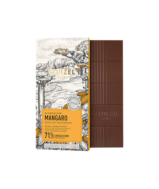 Tablette noir 71% plantation Mangaro