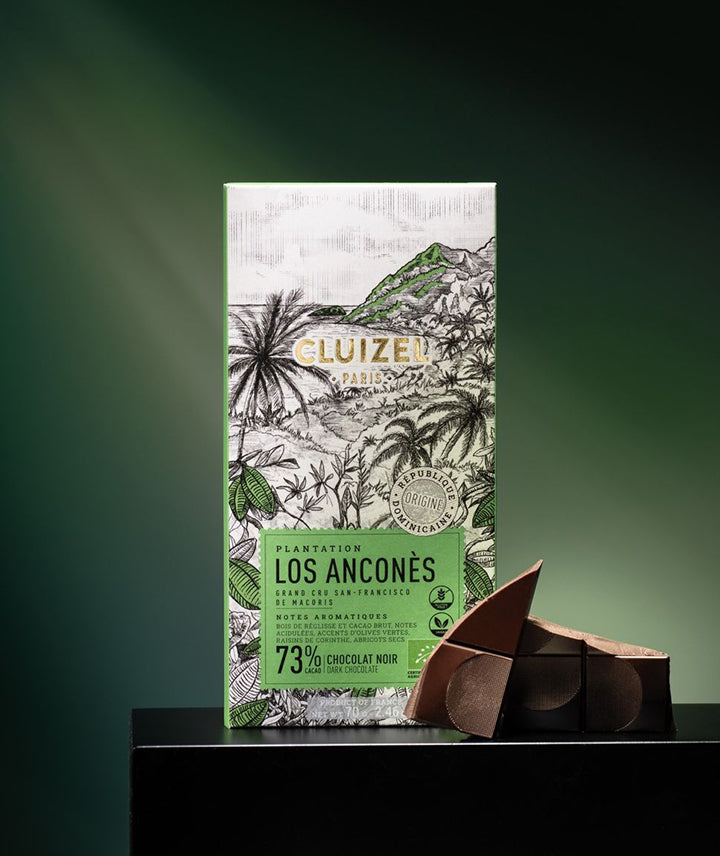 Tablette noir 73% plantation Los Anconès