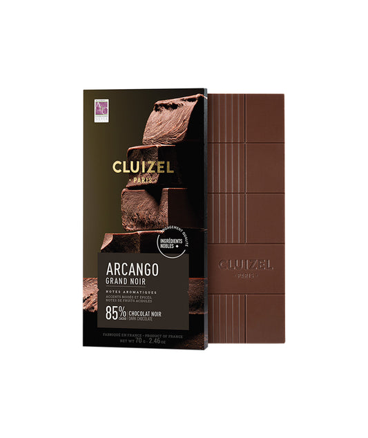 Tablette noir 85% Arcango grandu