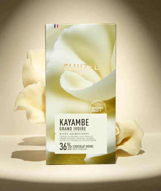 Tablette blanc 36% Kayambe grand ivoire