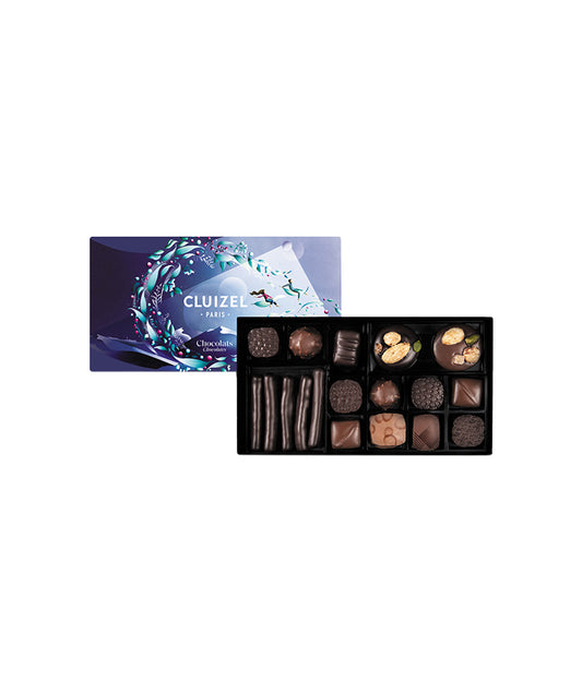 Assortiment chocolats n°18 - Grâce d'hiver