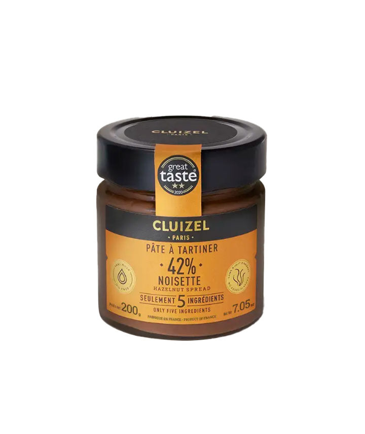Pâte à tartiner noisettes 42%