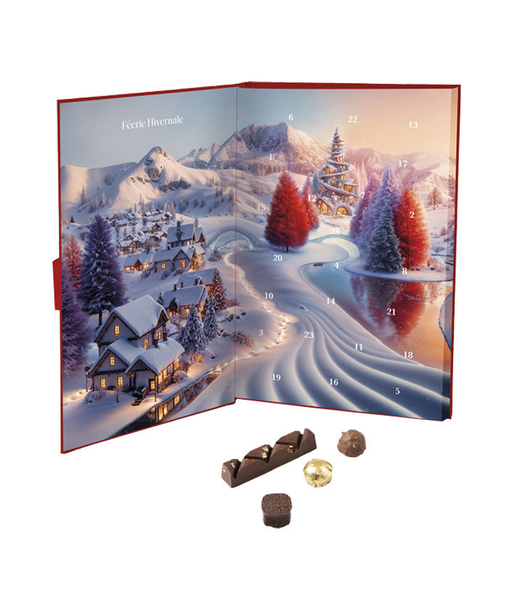 Calendrier de l'Avent de chocolat 2025 - Cluizel Paris