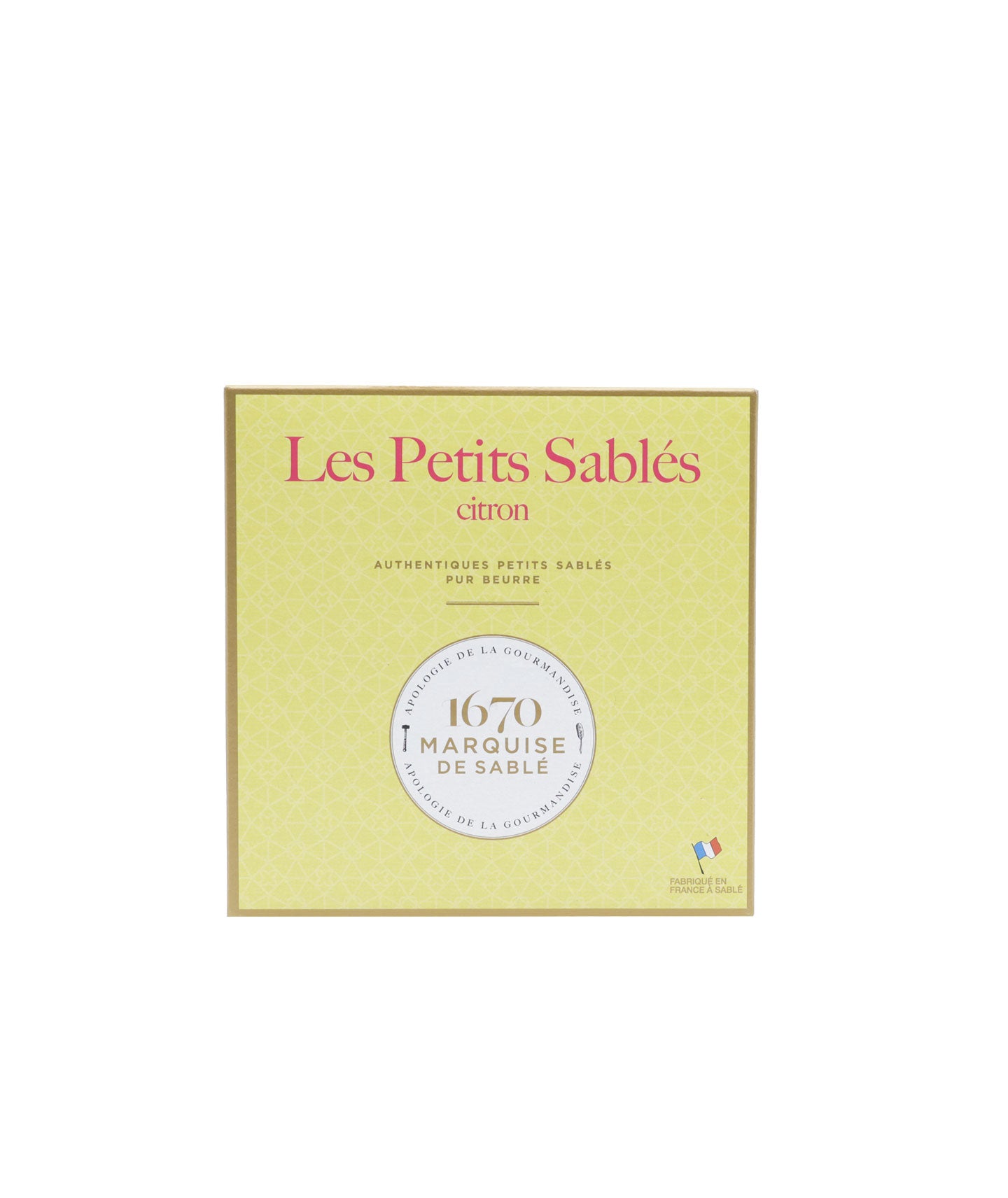 Étui sablés aux éclats de citron