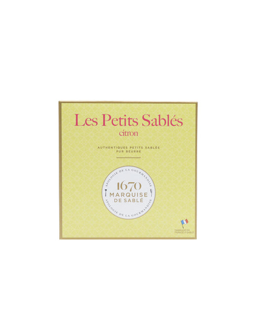 Étui sablés aux éclats de citron
