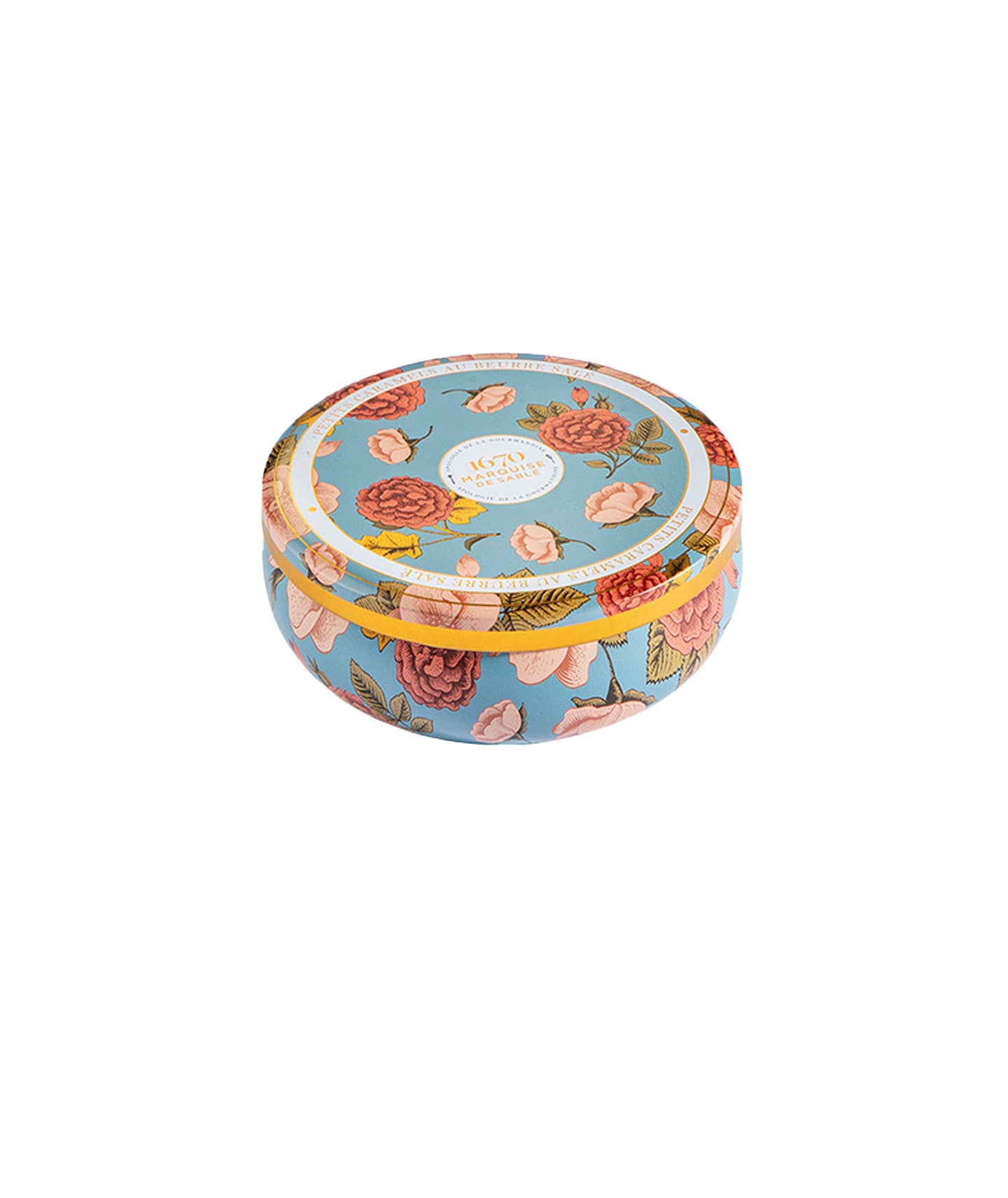 Caramel beurre salées - Boîte métal ronde 140g