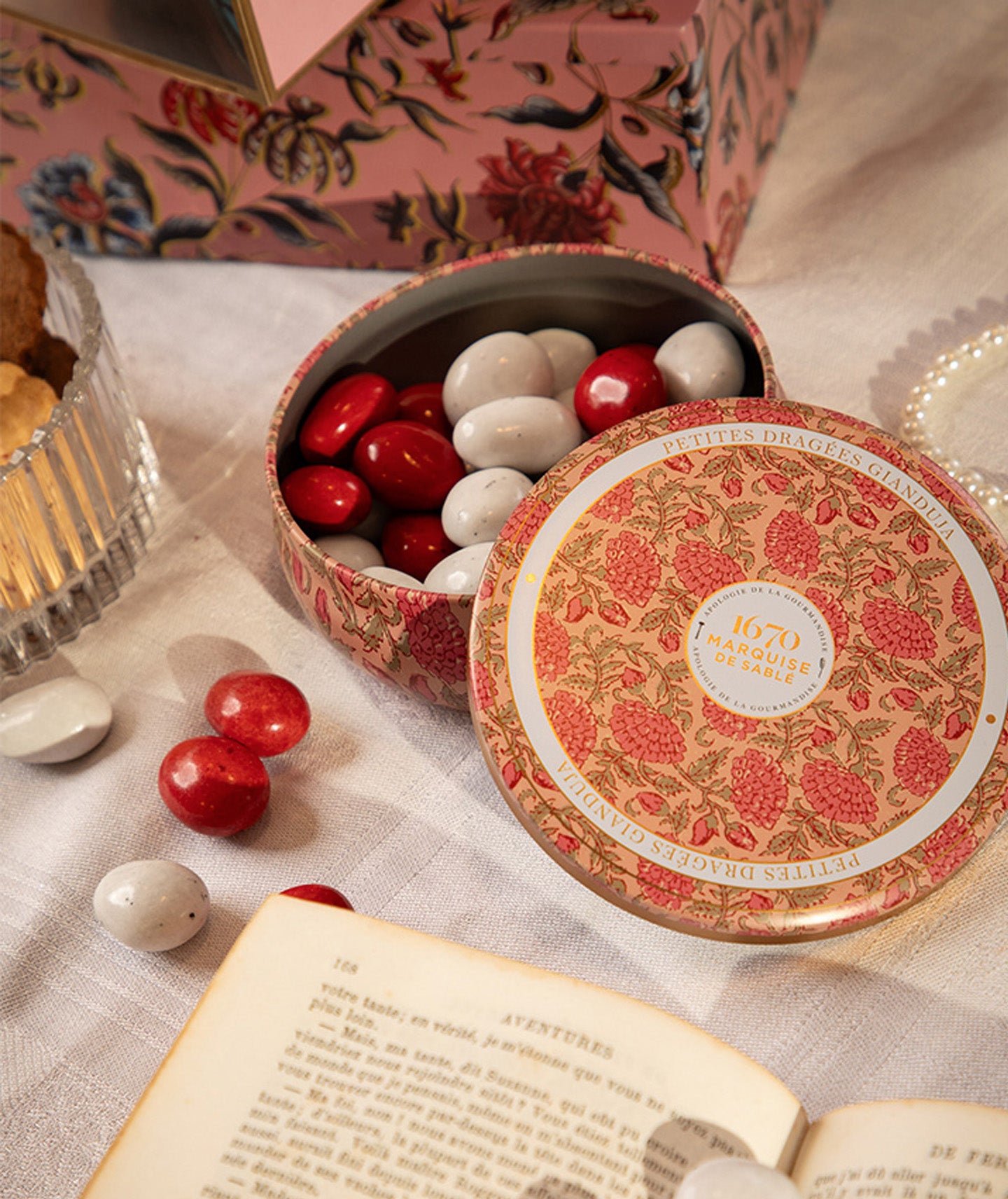 Dragées Gidanduja - Boîte métal ronde 140g