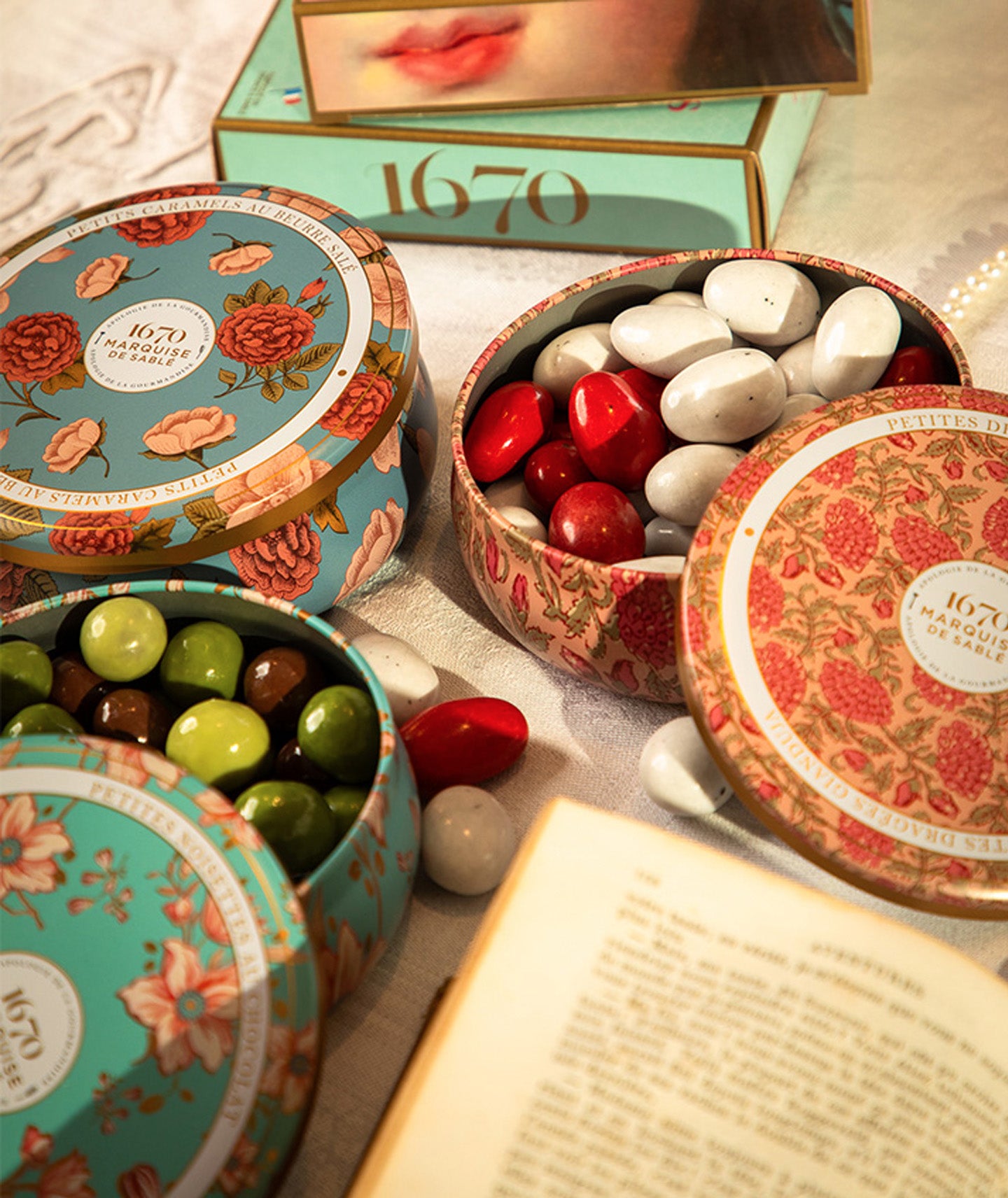 Dragées Gidanduja - Boîte métal ronde 140g
