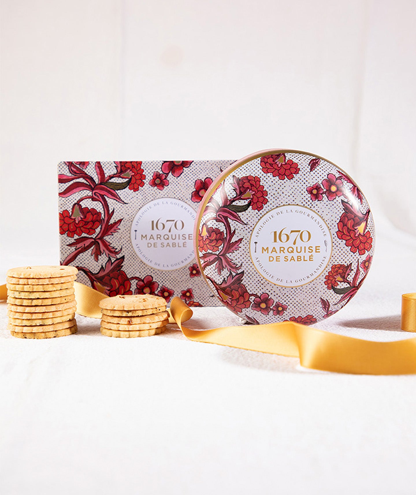 Sablés Rêverie fleurie - Boîte métal 175g