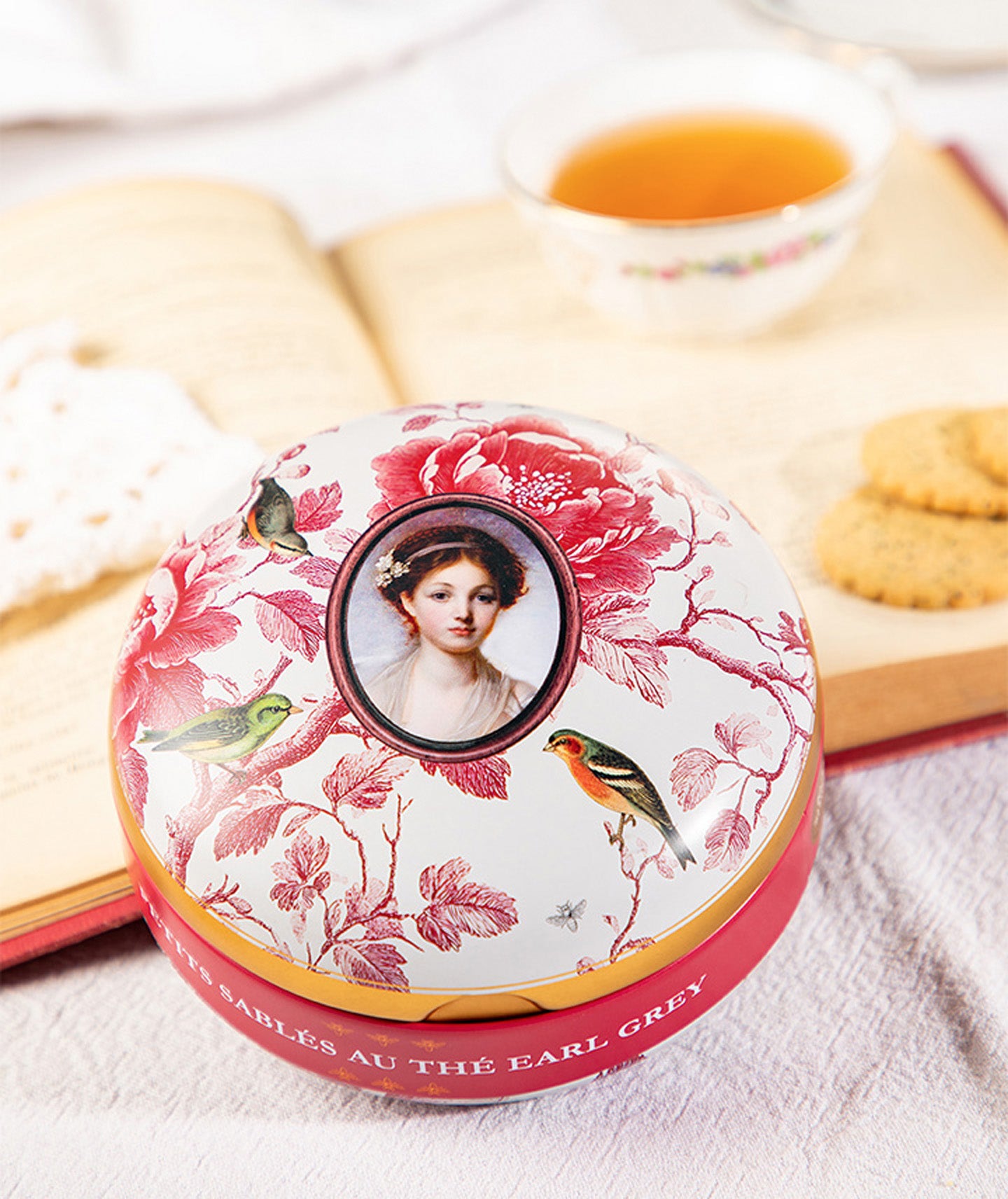 Sablés Oisellerie - Boîte métal ronde - 175g