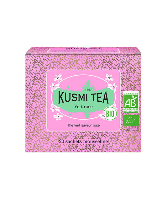 Thé vert rose bio - 20 sachets