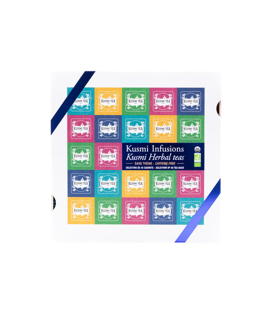 Coffret Kusmi infusions bio - 45 sachets