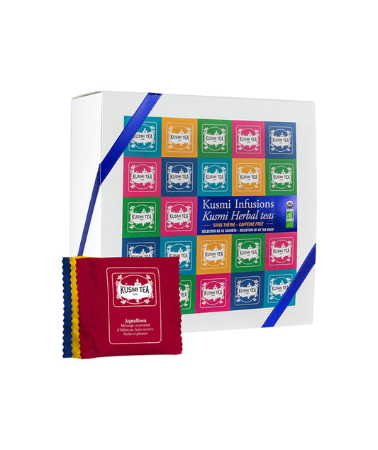 Coffret Kusmi infusions bio - 45 sachets