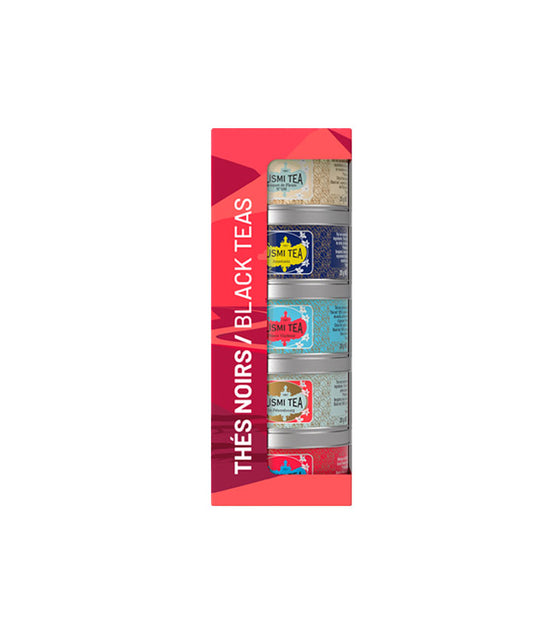 Assortiment de thés noirs bio - Boîte vrac