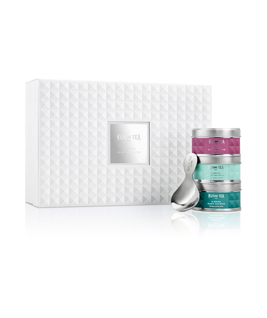 La Collection Alain Ducasse bio - Coffret thés bio nature avec cuillère - Boîte vrac