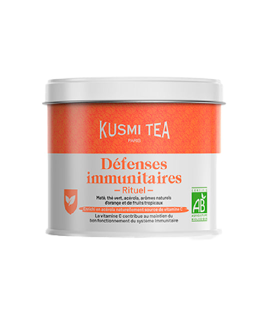 Rituel Défenses Immunitaires Thé vert, maté bio enrichi en vitamine C - Boîte vrac