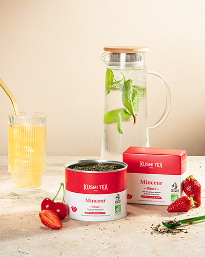 Rituel Minceur Thé vert et maté bio - Boîte vrac