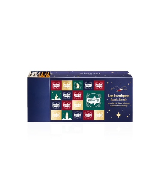Les Iconiques de Noël bio - Assortiment de thés de Noël 2024 - 24 sachets