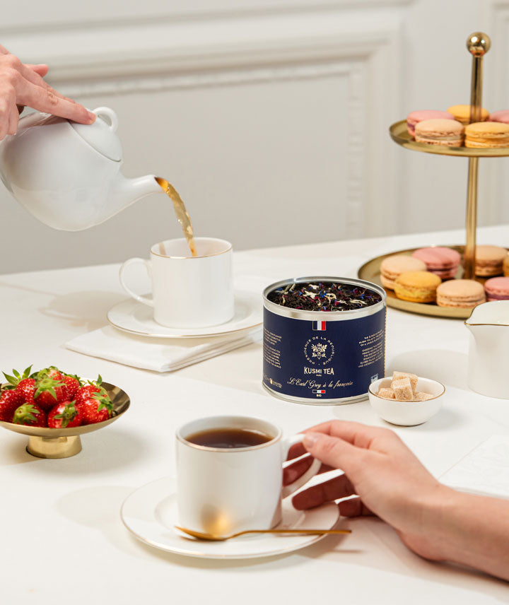 Thé earl grey à la française bio - Boîte vrac