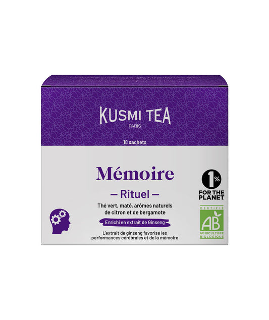 Rituel Mémoire bio - 18 sachets
