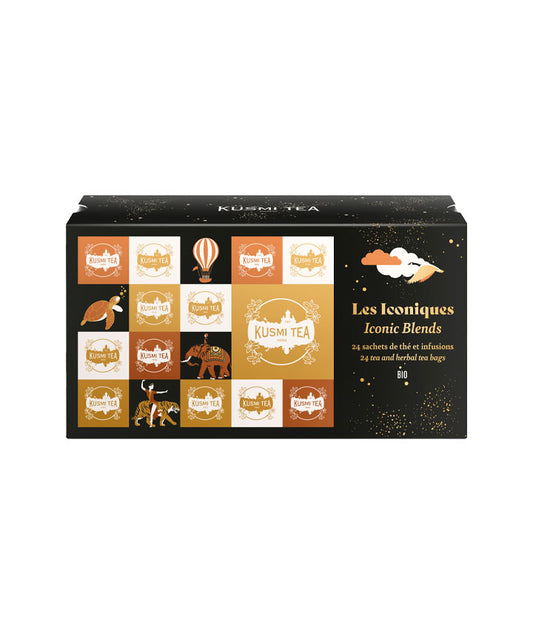 Coffret de thés "Les Iconiques" bio - 24 sachets