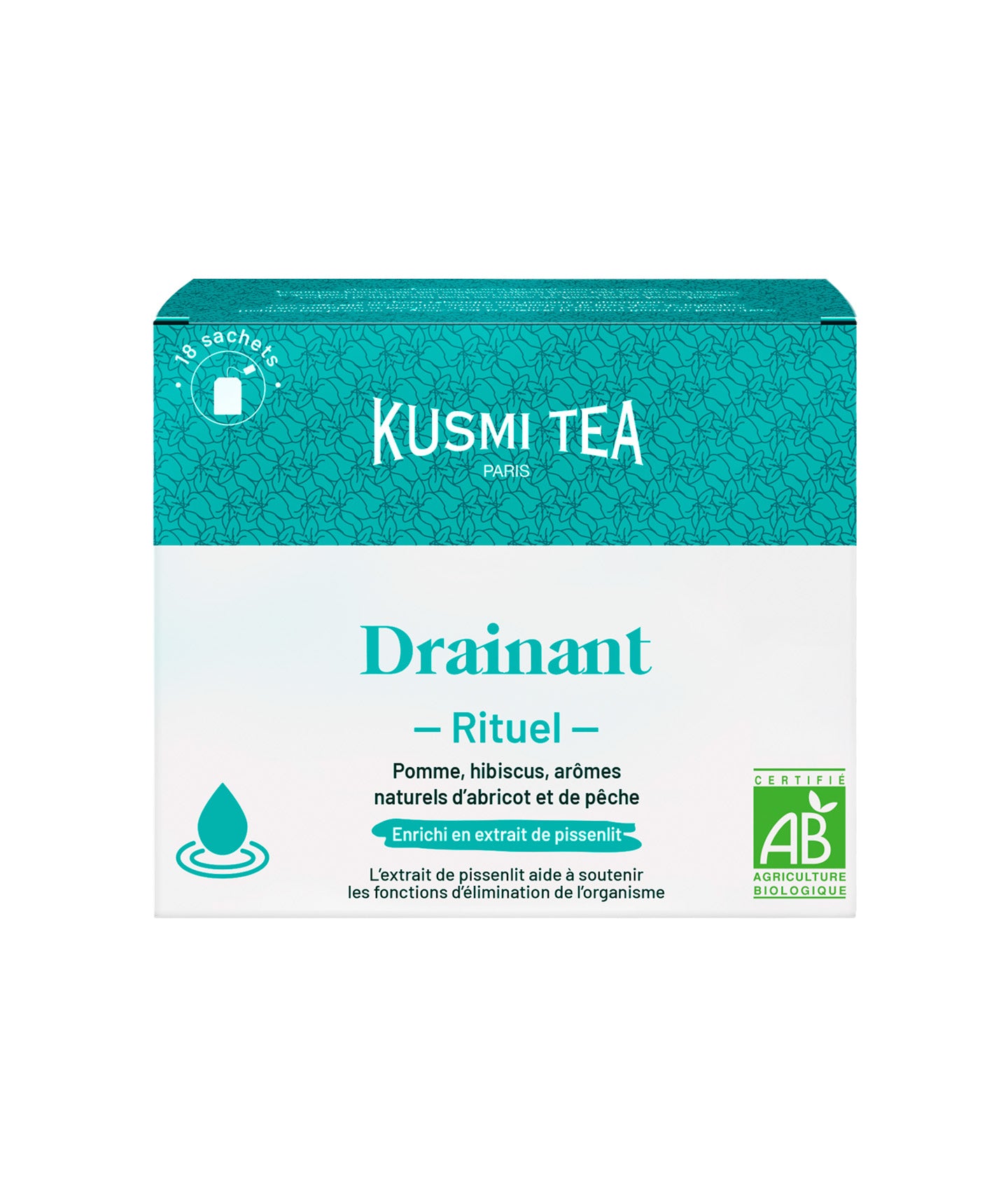 Rituel Drainant bio - 18 sachets