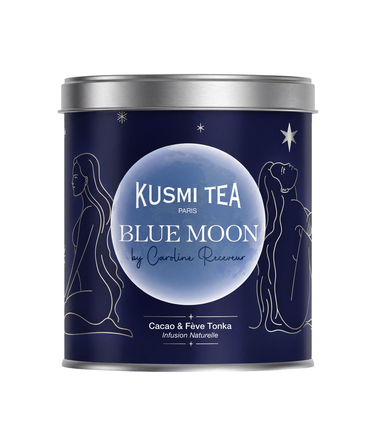 Blue Moon bio by Caroline Receveur - Boîte métal