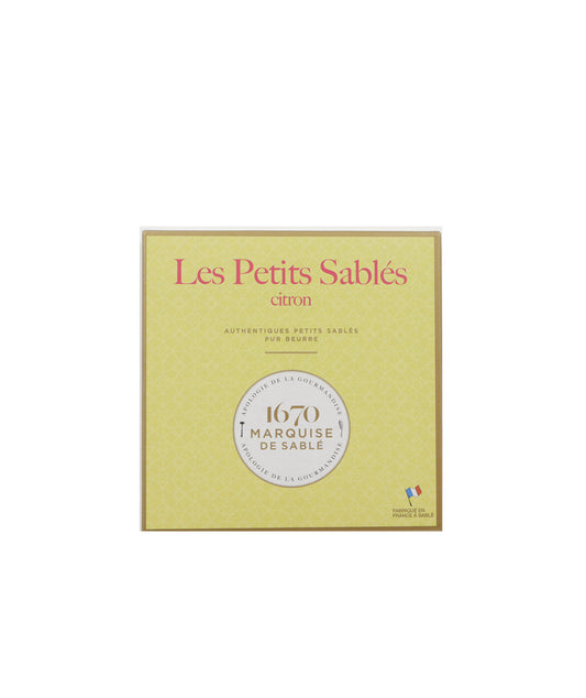 Étui sablés aux éclats de citron