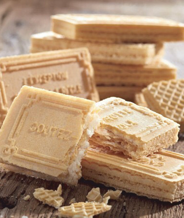 Gaufrettes amusantes vanille
