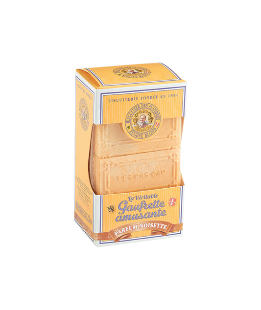 Gaufrettes amusantes noisette