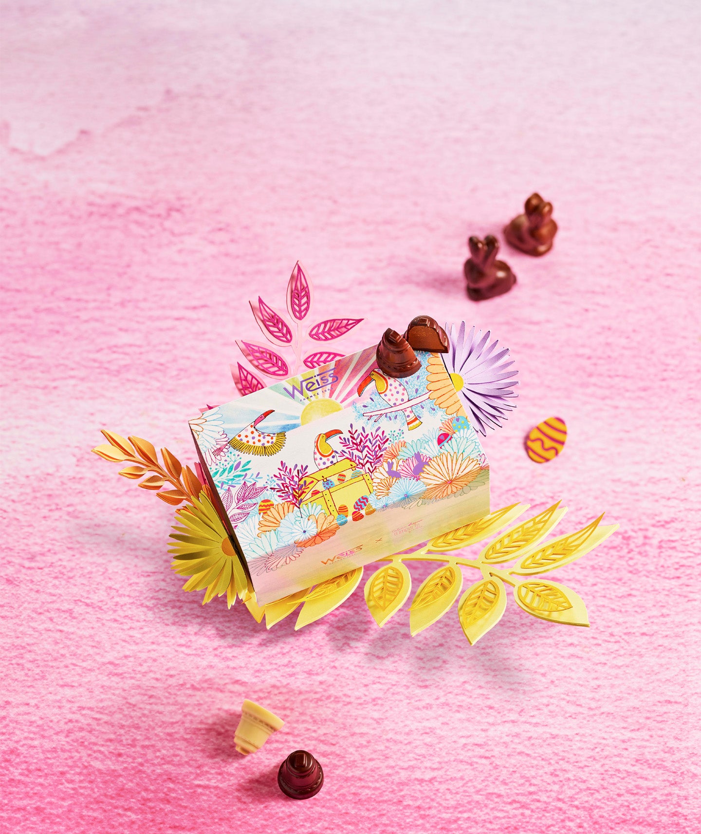 Weiss - Ballotin Pâques Céline moulages 260g
