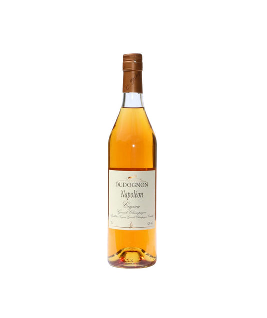 Cognac Dudognon - Grande Champagne Napoléon LA CAVE vue droite aux Galeries Lafayette Le Gourmet