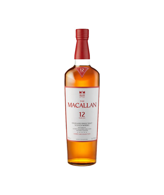 Whisky The Macallan - Single malt Sherry Oak Cask 12 ans - Speyside - Ecosse